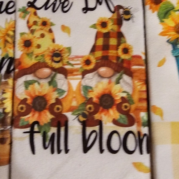 Sunflower Themed Kitchen Towels - Picture 10 of 12